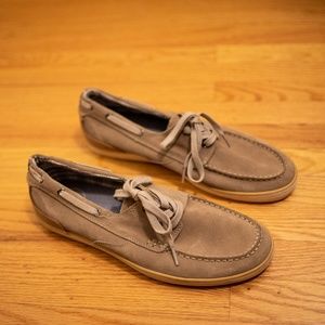 Clarks Brown Suede Sneakers